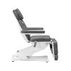 Fotel kosmetyczny do pedicure elektryczny Sillon Classic 3 silniki z kołyską szary